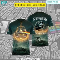 Pink Floyd Brain Damage Shirt Cutting dash