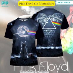 Pink Floyd Cat Moon Shirt Unique and sober