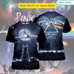 Pink Floyd Cat Moon Shirt Best couple on earth