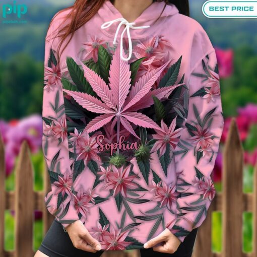 Pink Stoner Chick Weed Custom Shirt Beauty queen