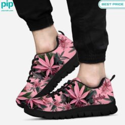 Pink Stoner Chick Weed Custom Sneaker Wow! What a picture you click