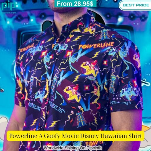 Powerline A Goofy Movie Disney Hawaiian Shirt Best couple on earth