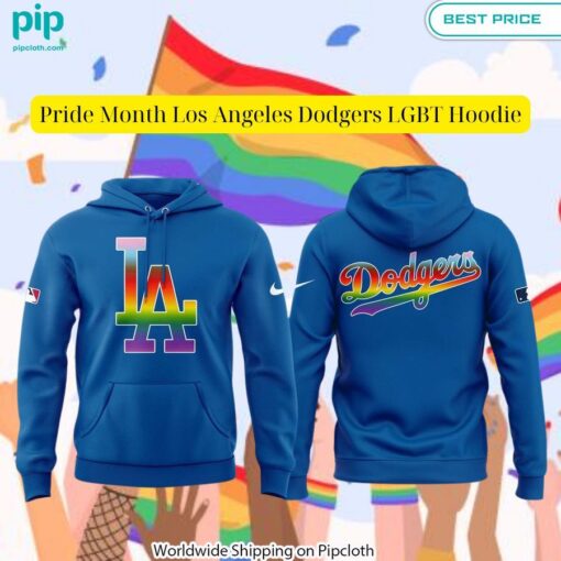 pride month los angeles dodgers lgbt hoodie 2