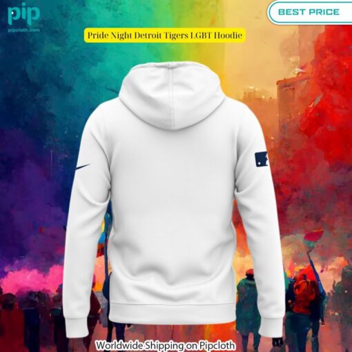 Pride Night Detroit Tigers LGBT Hoodie Elegant and sober Pic