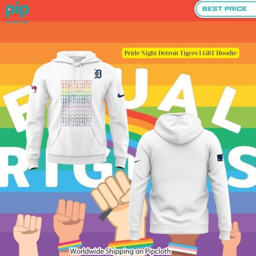 Pride Night Detroit Tigers LGBT Hoodie Oh my God you have put on so much!