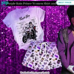 Purple Rain Prince Women Shirt and Short How did you learn to click so well