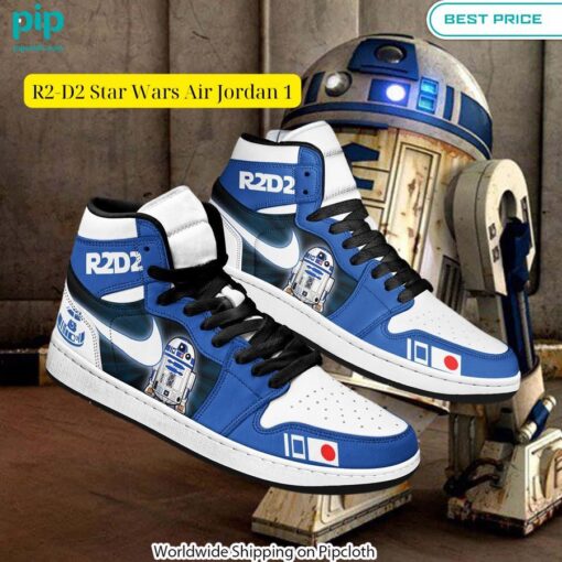 R2 D2 Star Wars Air Jordan 1 She has grown up know