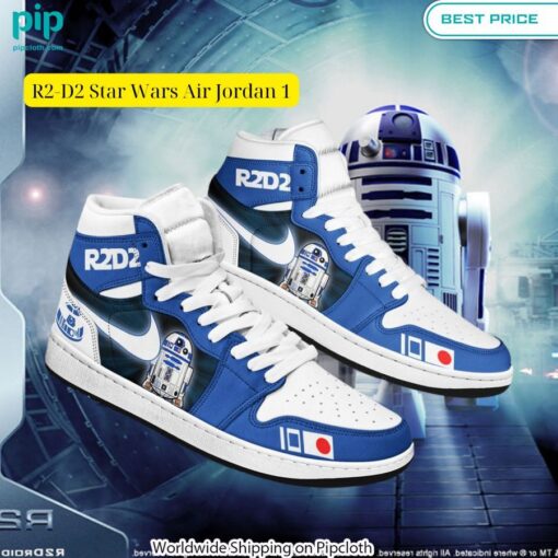 R2 D2 Star Wars Air Jordan 1 Beauty queen