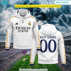 real madrid club supercopa de espana 2024 custom hoodie 1