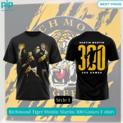 Richmond Tiger Dustin Martin 300 Games T shirt This place looks exotic.