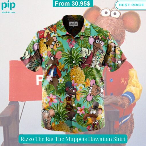 Rizzo The Rat The Muppets Hawaiian Shirt Cool look bro