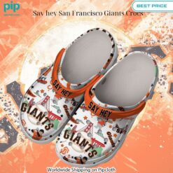 Say hey San Francisco Giants Crocs Nice shot bro