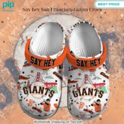 Say hey San Francisco Giants Crocs Beauty queen