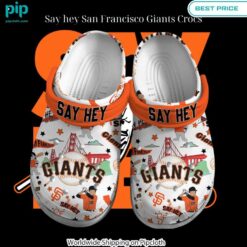 Say hey San Francisco Giants Crocs Cool DP