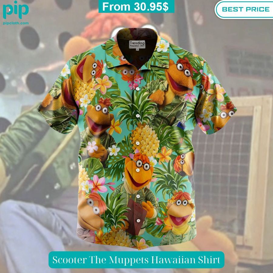 Scooter The Muppets Hawaiian Shirt Cool look bro