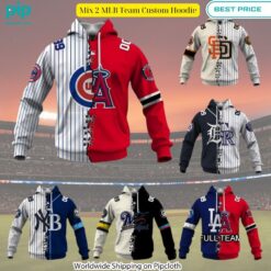 Select Mix 2 MLB Team Custom Hoodie Cool DP