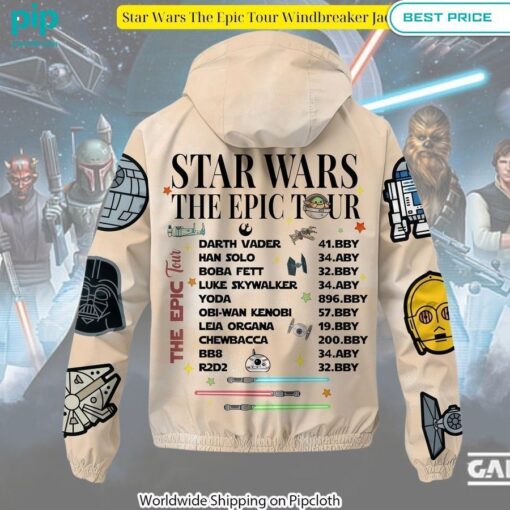 star wars the epic tour windbreaker jacket 3