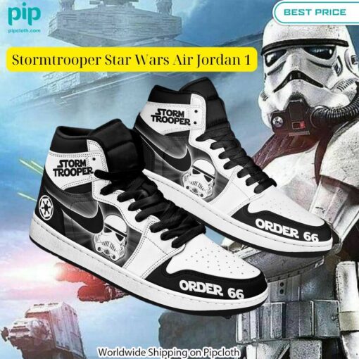 Stormtrooper Star Wars Air Jordan 1 Rocking picture