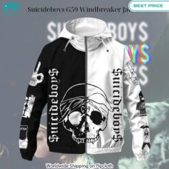 Suicideboys G59 Windbreaker Jacket Natural and awesome