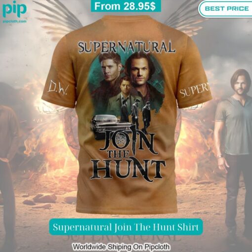 Supernatural Join The Hunt Shirt Mesmerising