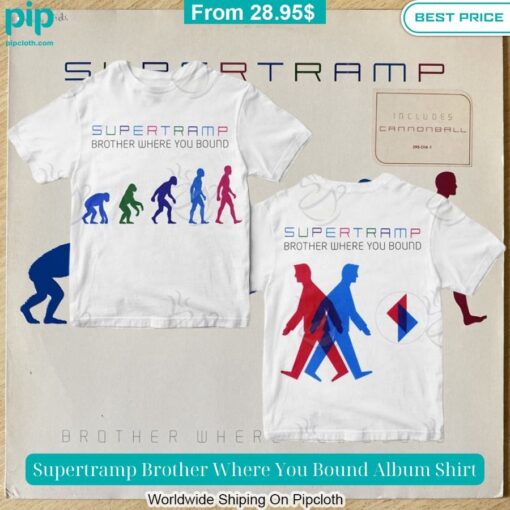 Supertramp Brother Where You Bound Album Shirt Good click