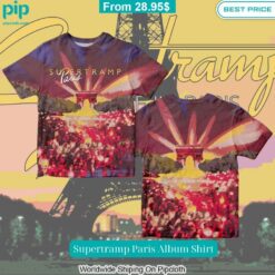 Supertramp Paris Album Shirt rays of calmness are emitting from your pic