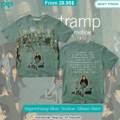 Supertramp Slow Motion Album Shirt Generous look