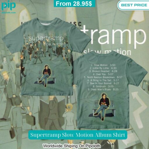 Supertramp Slow Motion Album Shirt You tried editing this time?