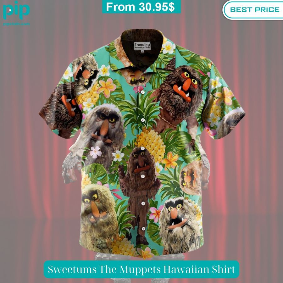 Sweetums The Muppets Hawaiian Shirt Hey! Your profile picture is awesome