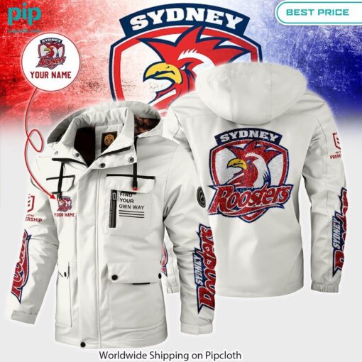 Sydney Roosters Custom Windbreaker Jacket Selfie expert