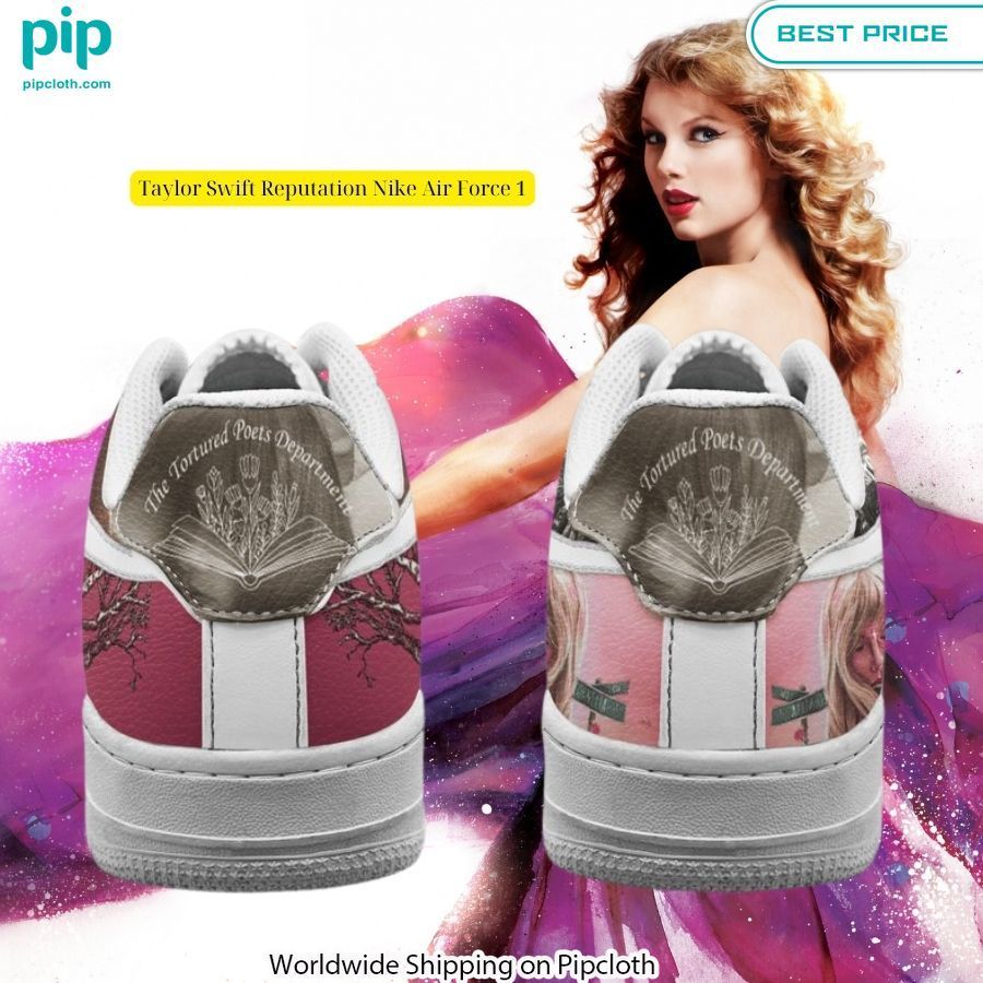 Taylor Swift Reputation Nike Air Force 1 Rocking picture