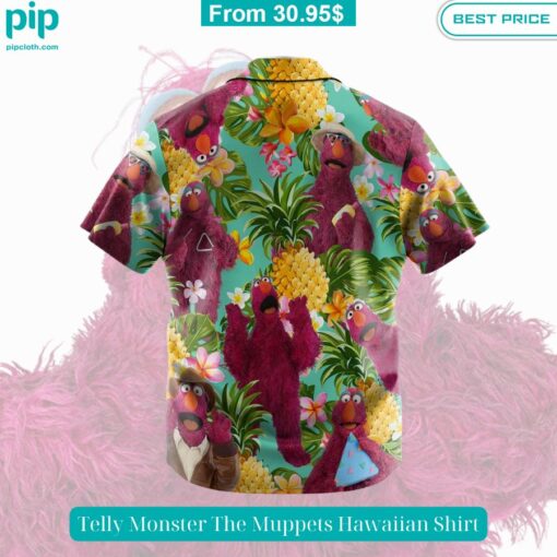 Telly Monster The Muppets Hawaiian Shirt Beauty queen