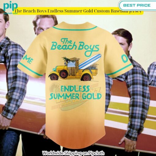 the beach boys endless summer gold custom baseball jersey 3