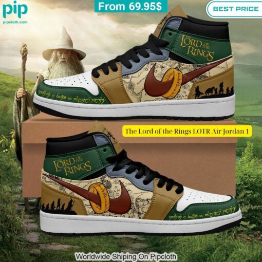The Lord of the Rings LOTR Air Jordan 1 Oh my God you have put on so much!