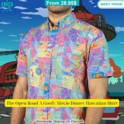 the open road a goofy movie disney hawaiian shirt 2