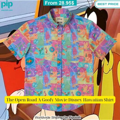 The Open Road A Goofy Movie Disney Hawaiian Shirt Coolosm