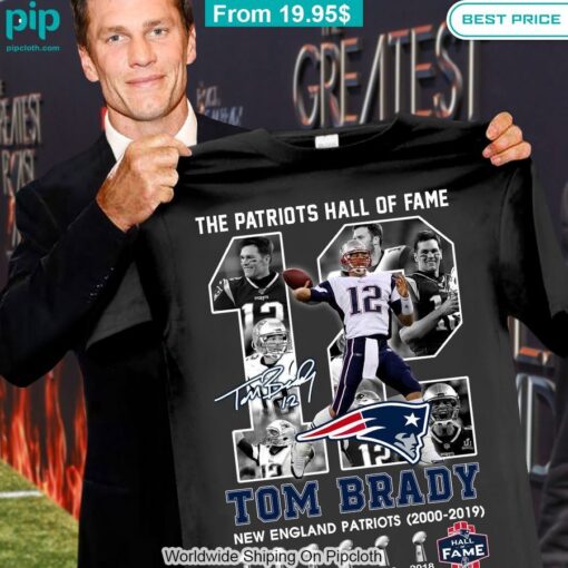 The Patriots Hall of Fame Tom Brady 12 Shirt Have you joined a gymnasium?