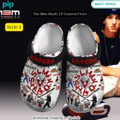 The Slim Shady LP Eminem Crocs She has grown up know