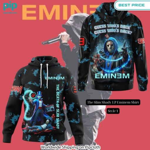 The Slim Shady LP Eminem Shirt You always inspire by your look bro