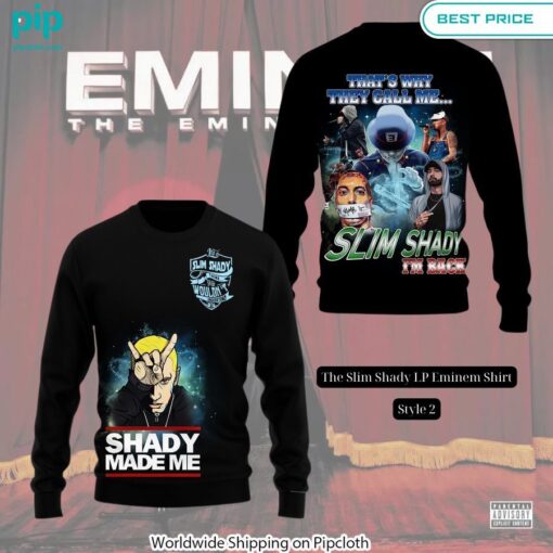 The Slim Shady LP Eminem Shirt Oh my God you have put on so much!