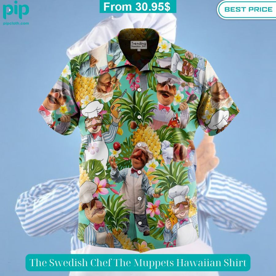 the swedish chef the muppets hawaiian shirt 2