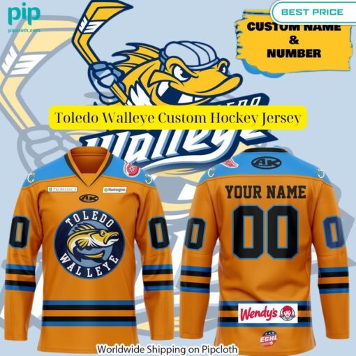 Toledo Walleye Custom Hockey Jersey Eye soothing picture dear