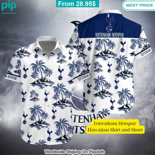 Tottenham Hotspur Hawaiian Shirt and Short Nice photo dude