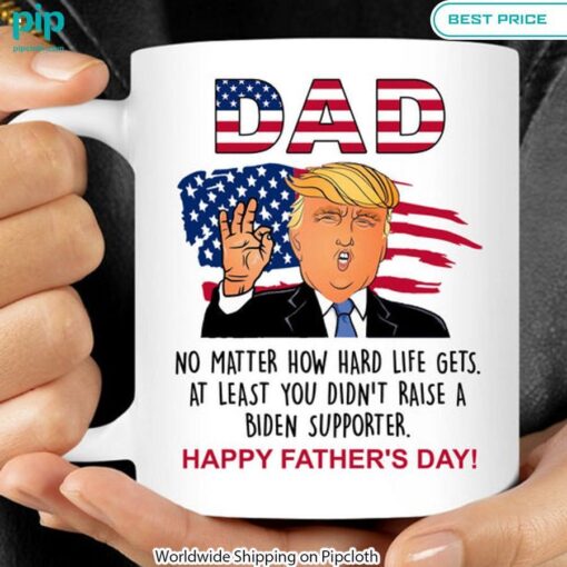 Trump Father's Day Greeting mug Loving click