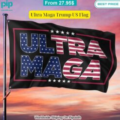 Ultra Maga Trump US Flag Adorable picture and Your smile makes me Happy.