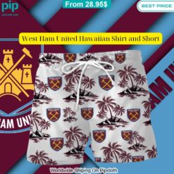 West Ham United Hawaiian Shirt and Short Elegant and sober Pic