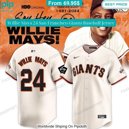 willie mays 24 san francisco giants baseball jersey 2