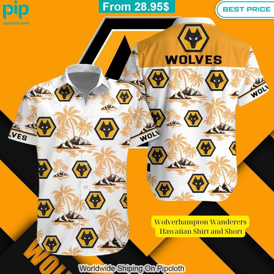 Wolverhampton Wanderers Hawaiian Shirt and Short Great, I liked it