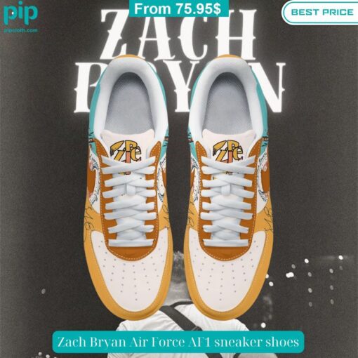 Zach Bryan Air Force AF1 sneaker shoes You look lazy