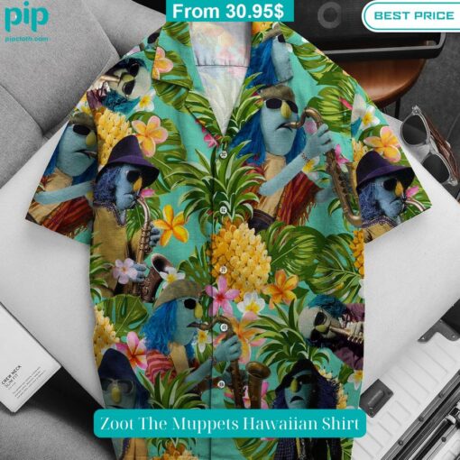 Zoot The Muppets Hawaiian Shirt Gang of rockstars